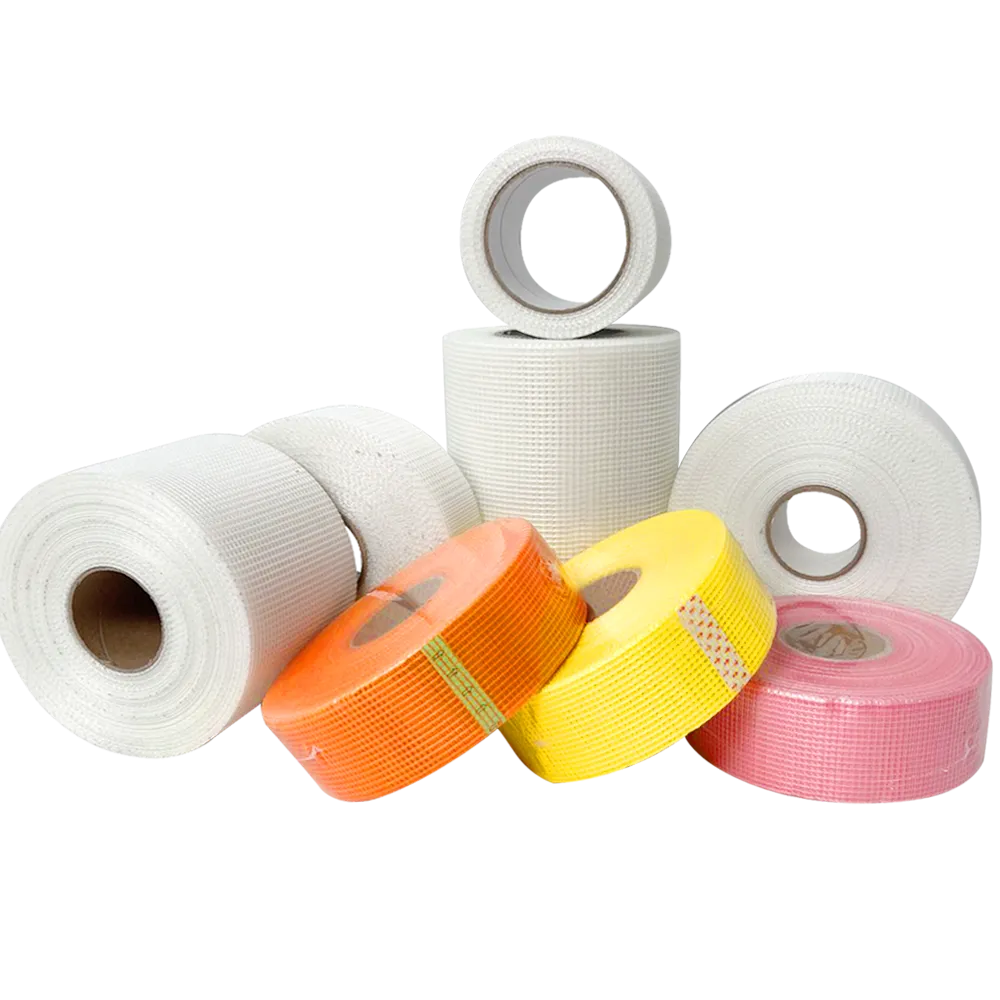 Alkali-resistant fiberglass mesh drywall tape